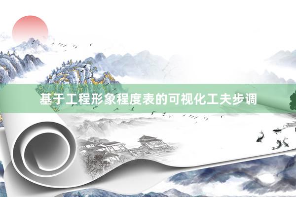 基于工程形象程度表的可视化工夫步调